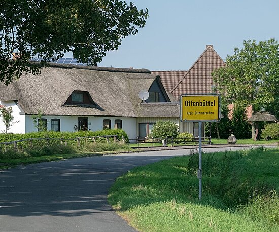 Ortsschild Offenbüttel